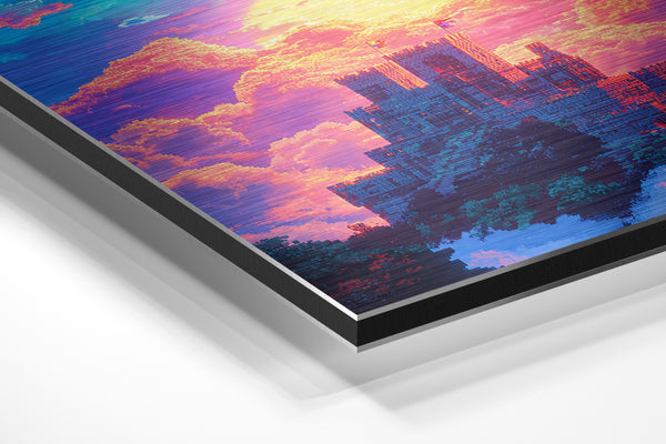 Castle in Pixel Clouds