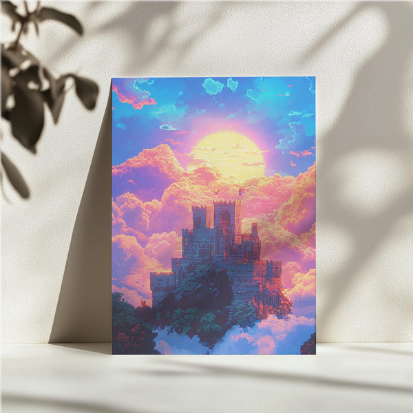 Castle in Pixel Clouds