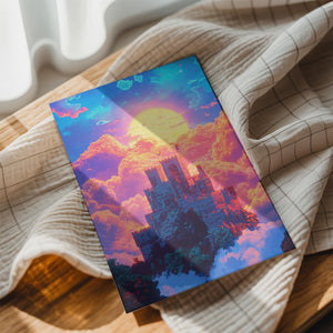 Castle in Pixel Clouds