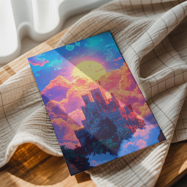 Castle in Pixel Clouds