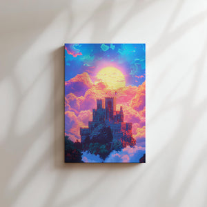 Castle in Pixel Clouds
