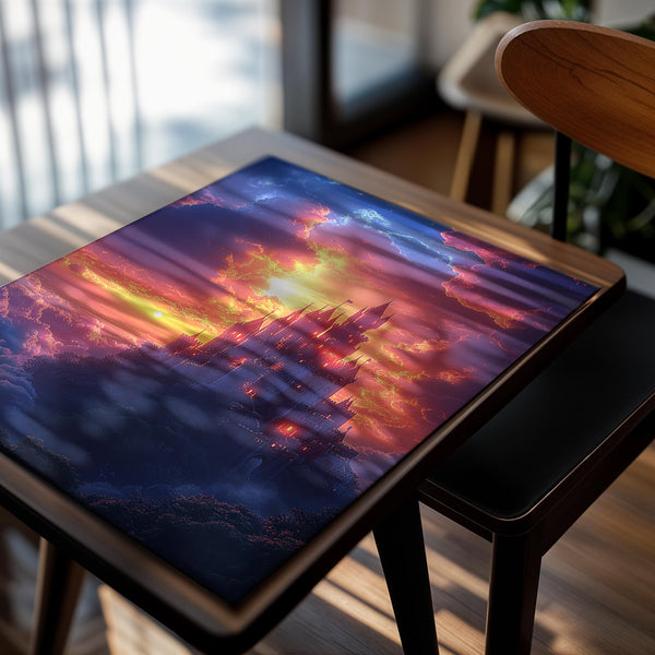 Sunset Castle Clouds