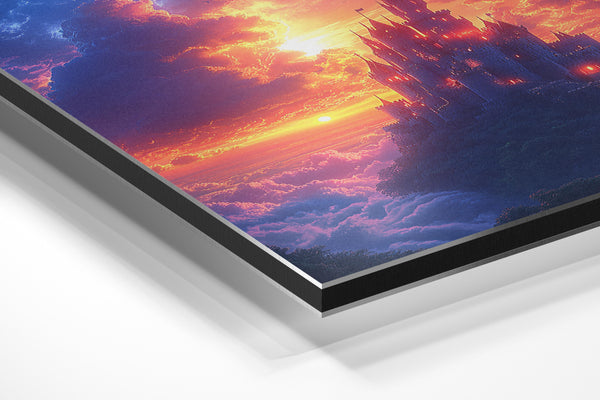 Sunset Castle Clouds