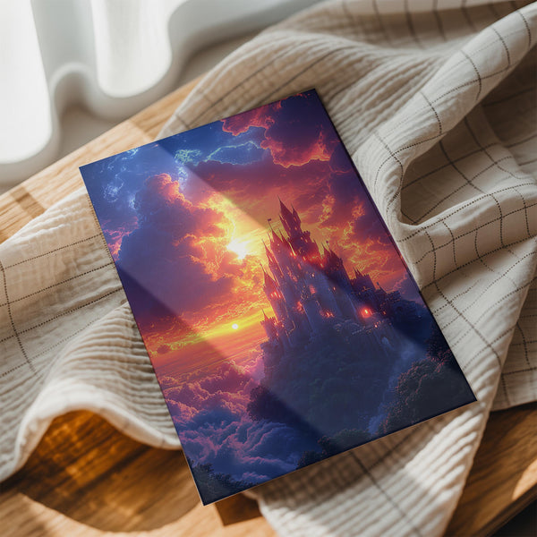 Sunset Castle Clouds