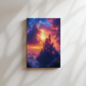 Sunset Castle Clouds