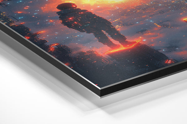 Cyber Explorer Sunset