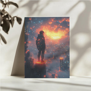 Cyber Explorer Sunset