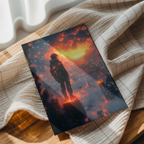 Cyber Explorer Sunset