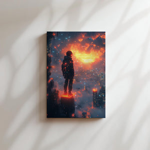 Cyber Explorer Sunset