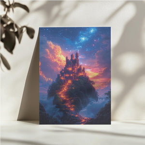 Castle Stairway Stars