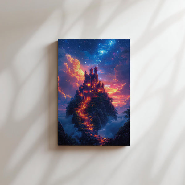 Castle Stairway Stars