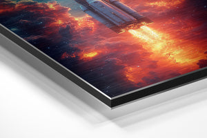 Rocket Launching Flames