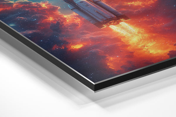 Rocket Launching Flames