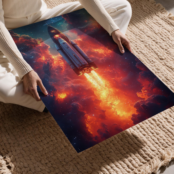 Rocket Launching Flames