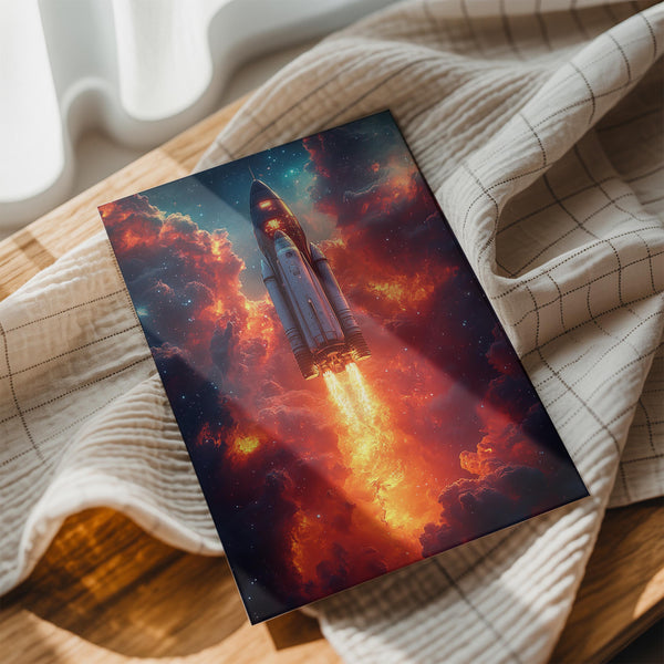 Rocket Launching Flames