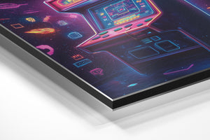 Neon Arcade Machine