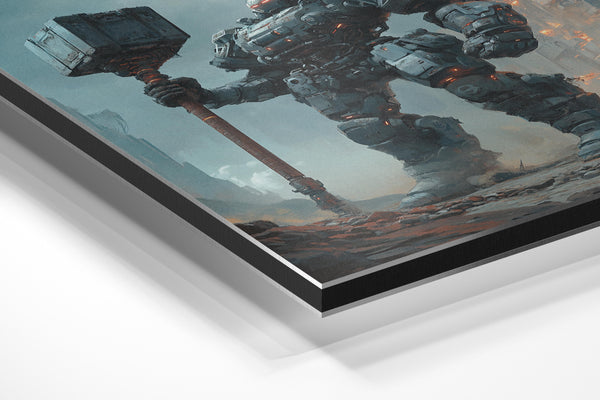 Dystopian Mech Warrior