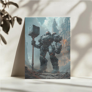 Dystopian Mech Warrior
