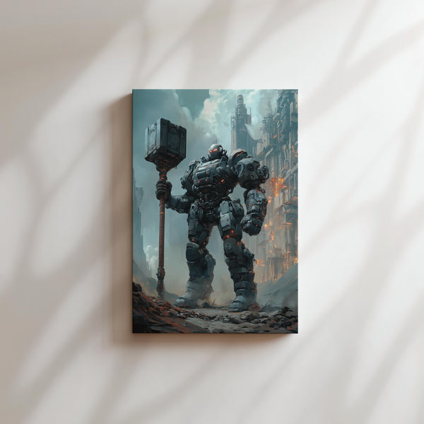 Dystopian Mech Warrior