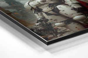 Futuristic Armored Guardian