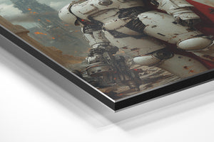 Futuristic Armored Guardian