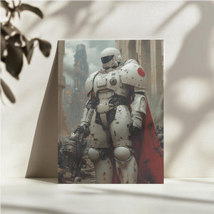 Futuristic Armored Guardian