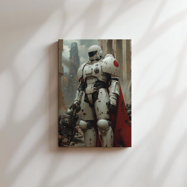 Futuristic Armored Guardian