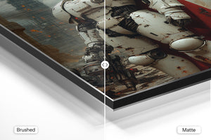 Futuristic Armored Guardian