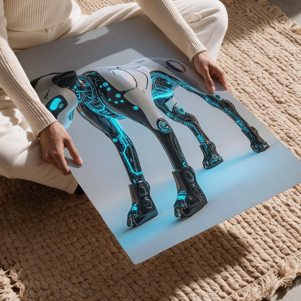 Futuristic Robotic Feline