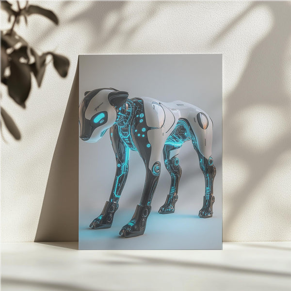 Futuristic Robotic Feline