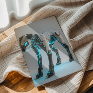 Futuristic Robotic Feline