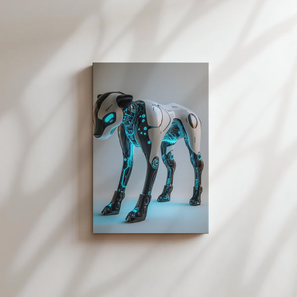 Futuristic Robotic Feline