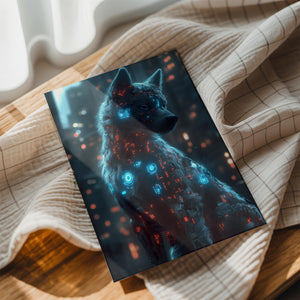 Glowing Robotic Wolf