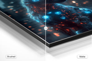 Glowing Robotic Wolf