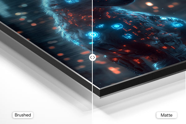 Glowing Robotic Wolf