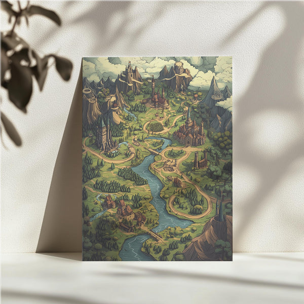 Fantasy Map Villages