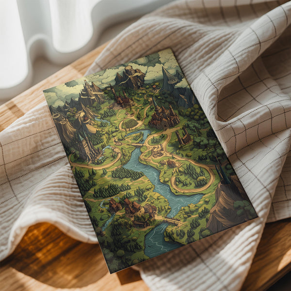 Fantasy Map Villages