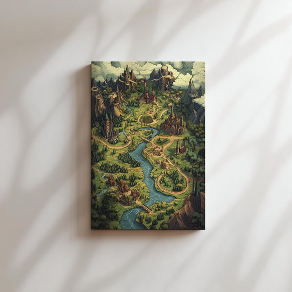 Fantasy Map Villages