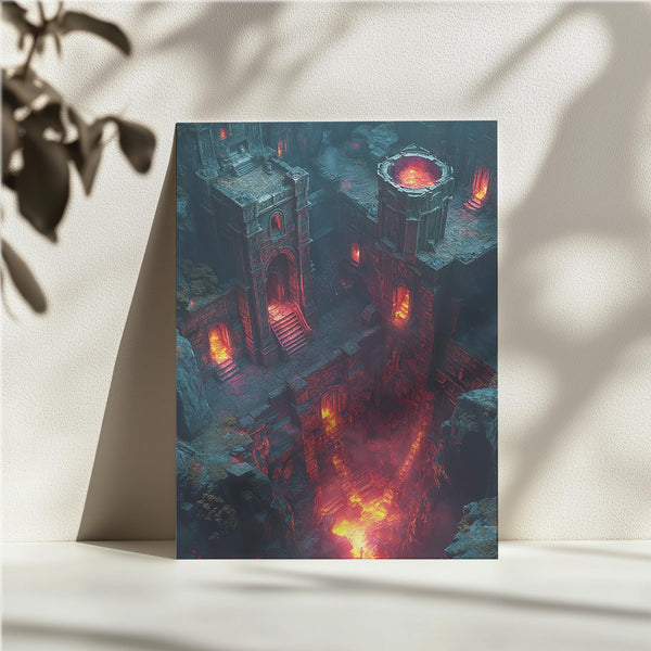 Fiery Dungeon Depths