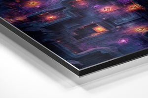 Glowing Dungeon Layout