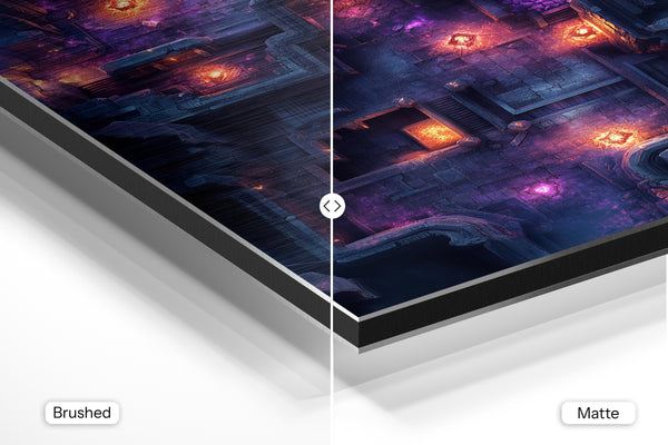 Glowing Dungeon Layout