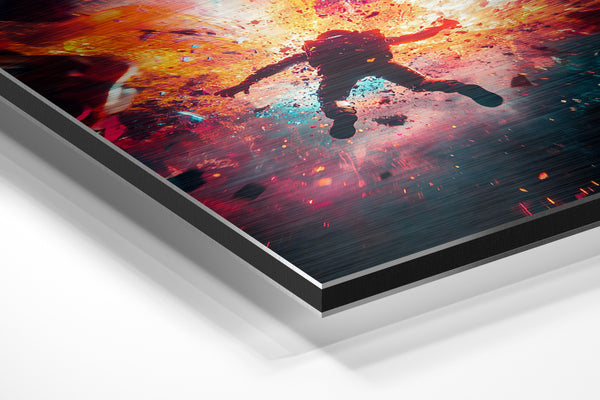 Cosmic Explosion Astronaut