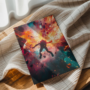 Cosmic Explosion Astronaut