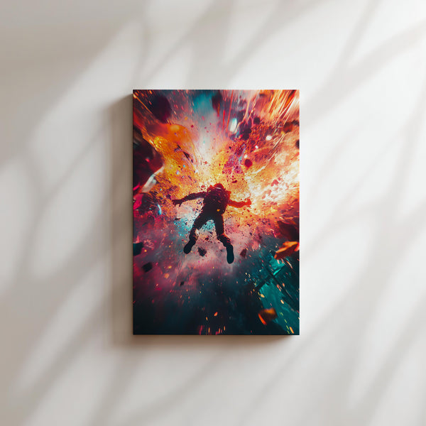 Cosmic Explosion Astronaut