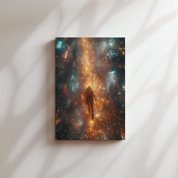 City-Lit Cosmic Trail