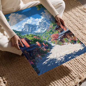 Idyllic Mountain Village