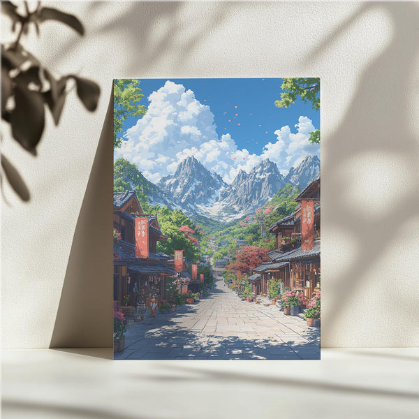 Idyllic Mountain Village