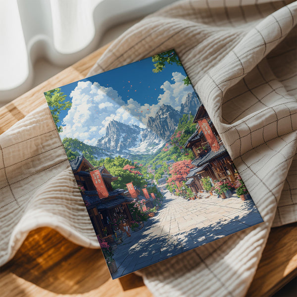 Idyllic Mountain Village