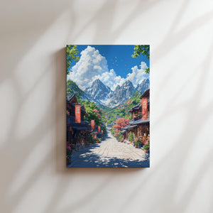 Idyllic Mountain Village