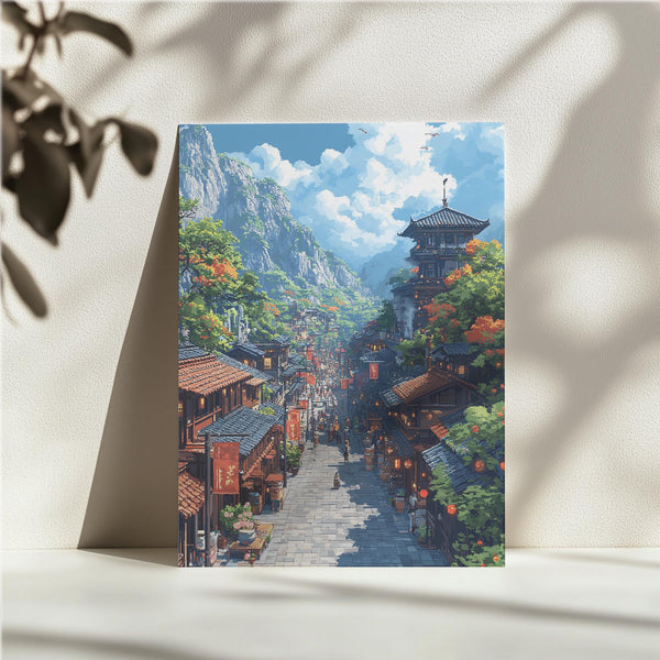 Vibrant Street Market